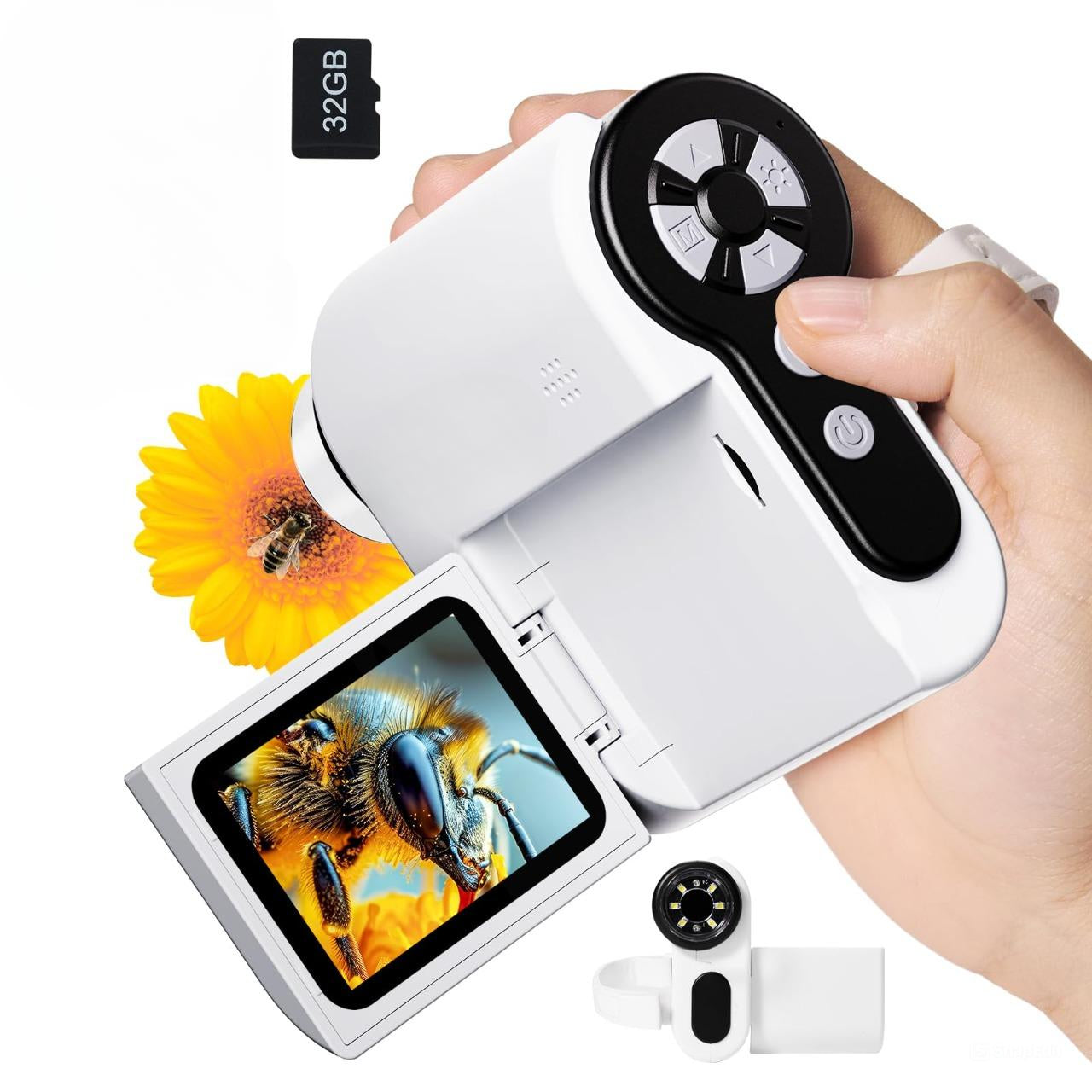 Phonery MicroQuest ® Portable Microscope for Kids-Getphonery
