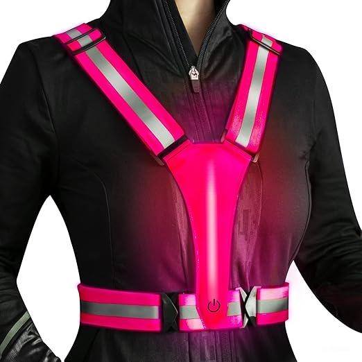 Light Up Running Vest - Phonery LumiVest ® Light Up Running Vest