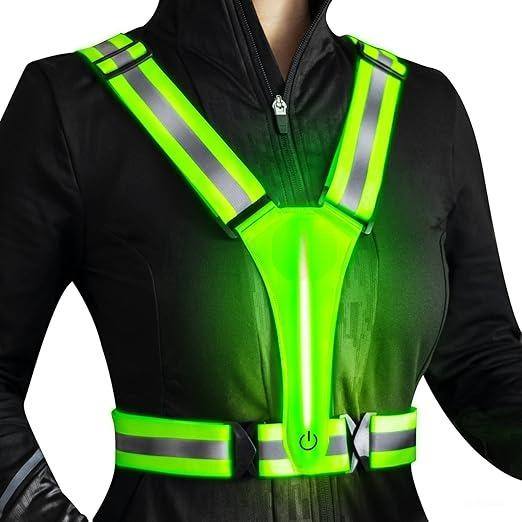 Light Up Running Vest - Phonery LumiVest ® Light Up Running Vest