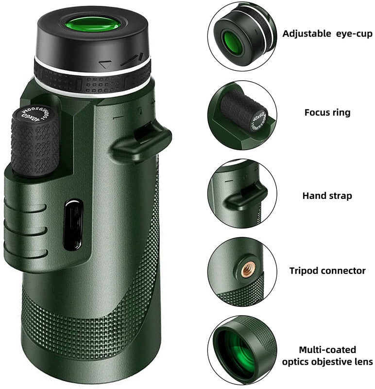 Monocular Telescope for Phone-Getphonery