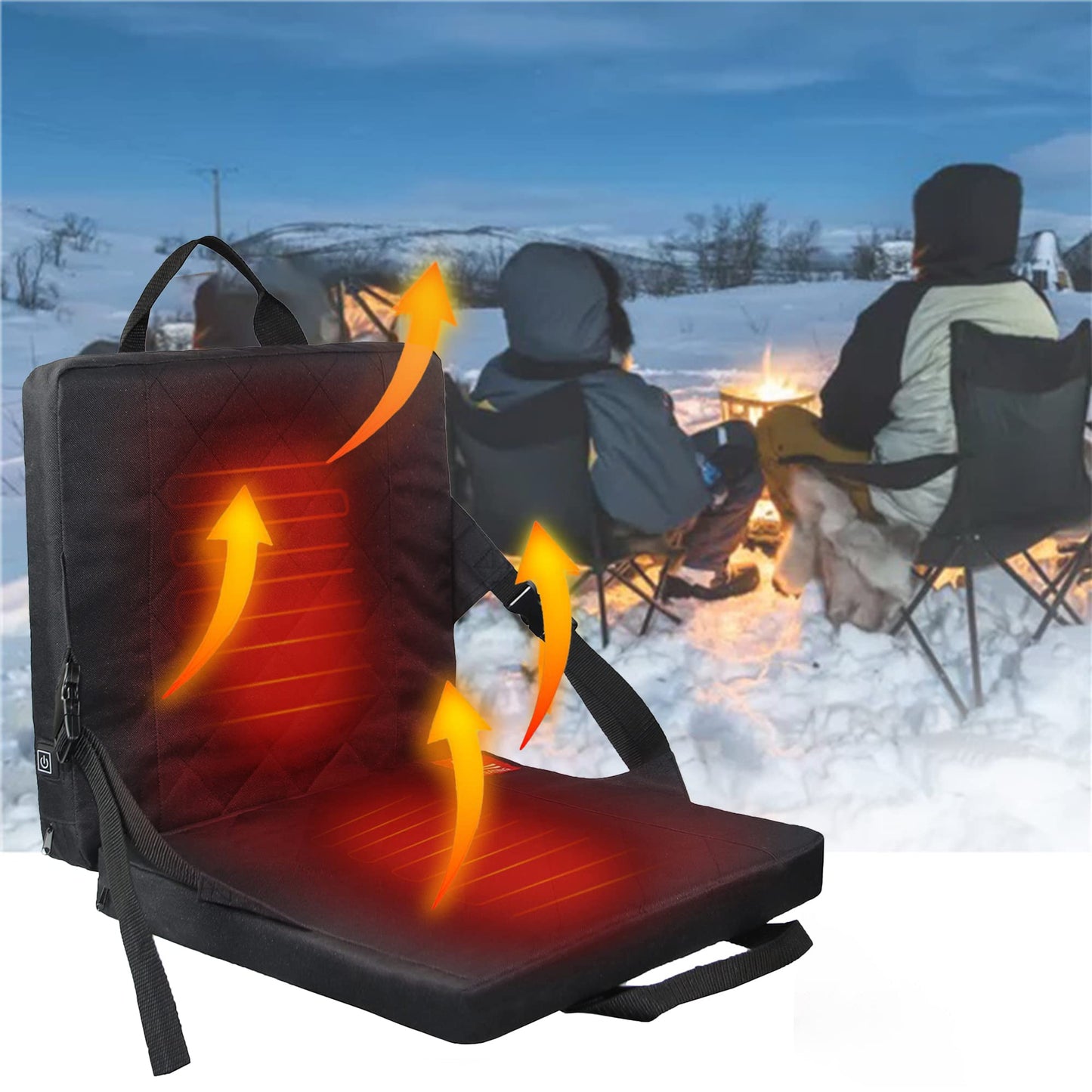 Foldable Heated Seat Cushion-Getphonery