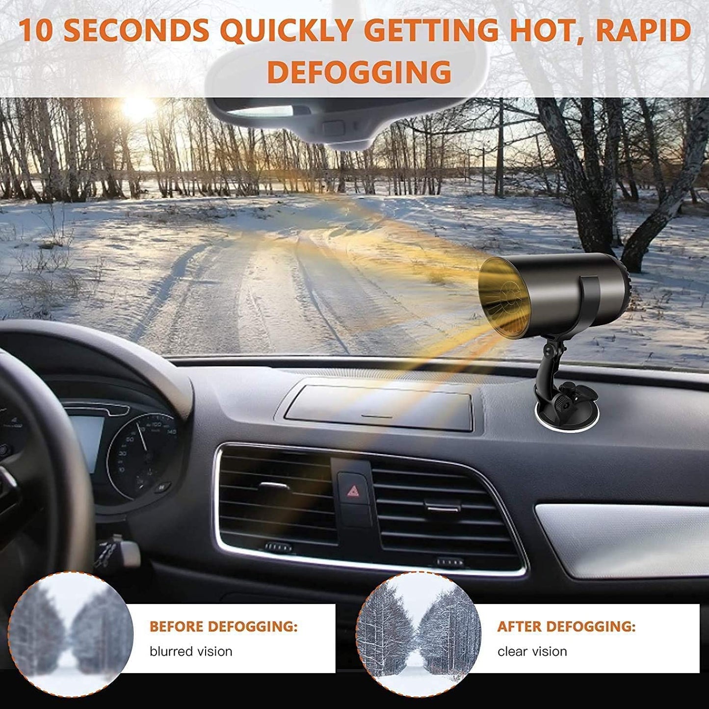 Phonery Heat ® Portable Car Heater-Getphonery