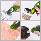 3 in 1 Cup Lid Gap Cleaning Brush 3 pcs Set-Getphonery