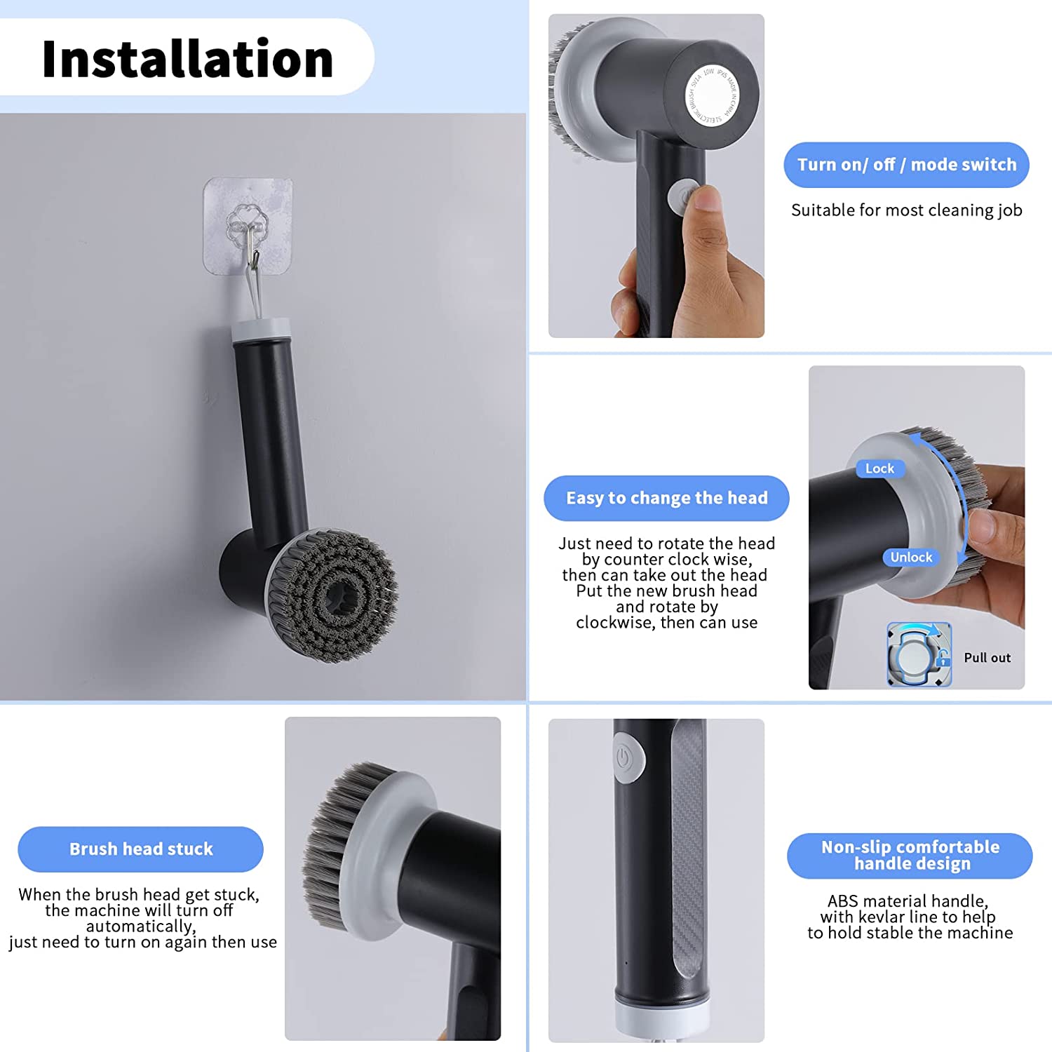 Phonery Spin ® Electric Spin Scrubber-Getphonery