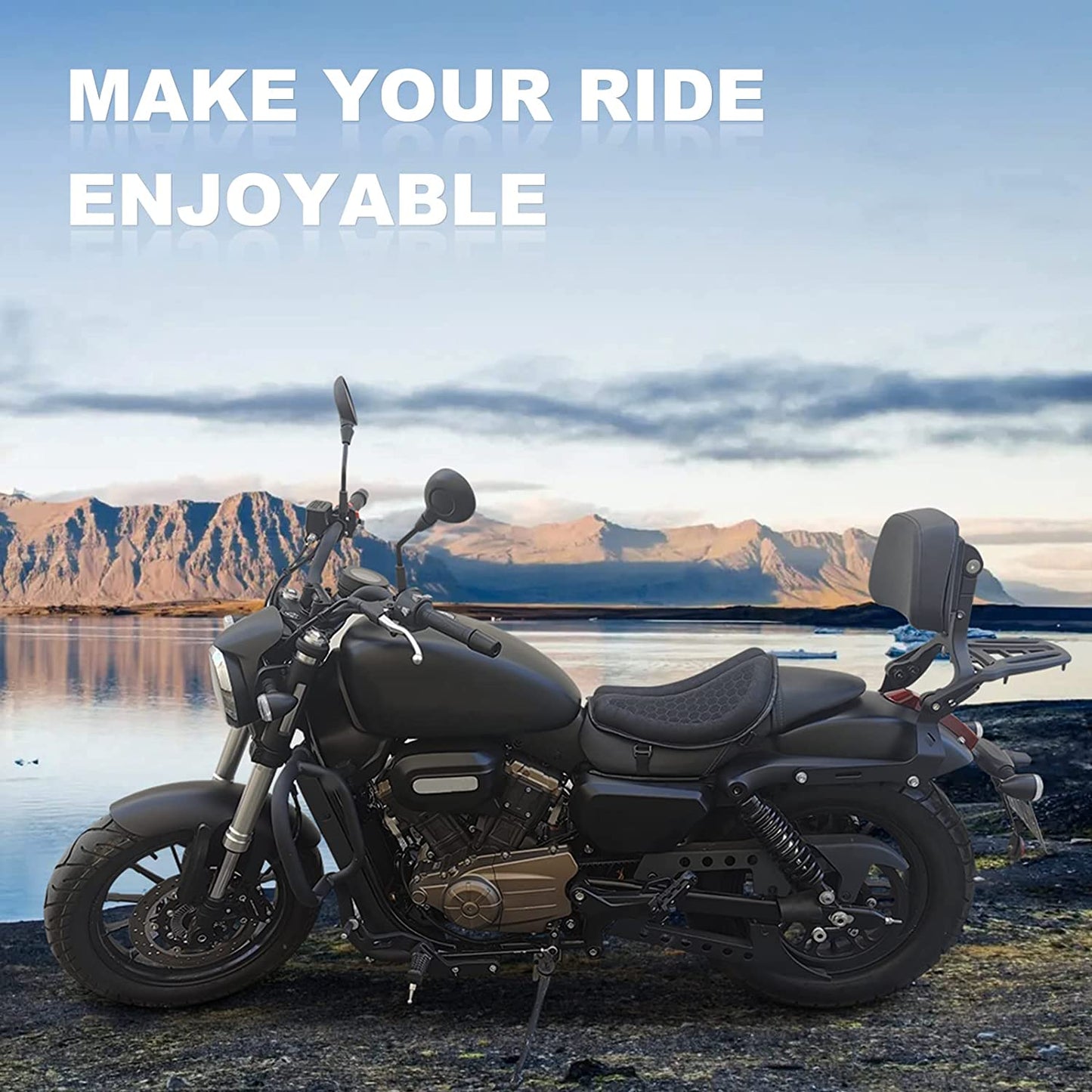 Phonery Honeycomb ® Universal Motorcycle Seat Cushion-Getphonery