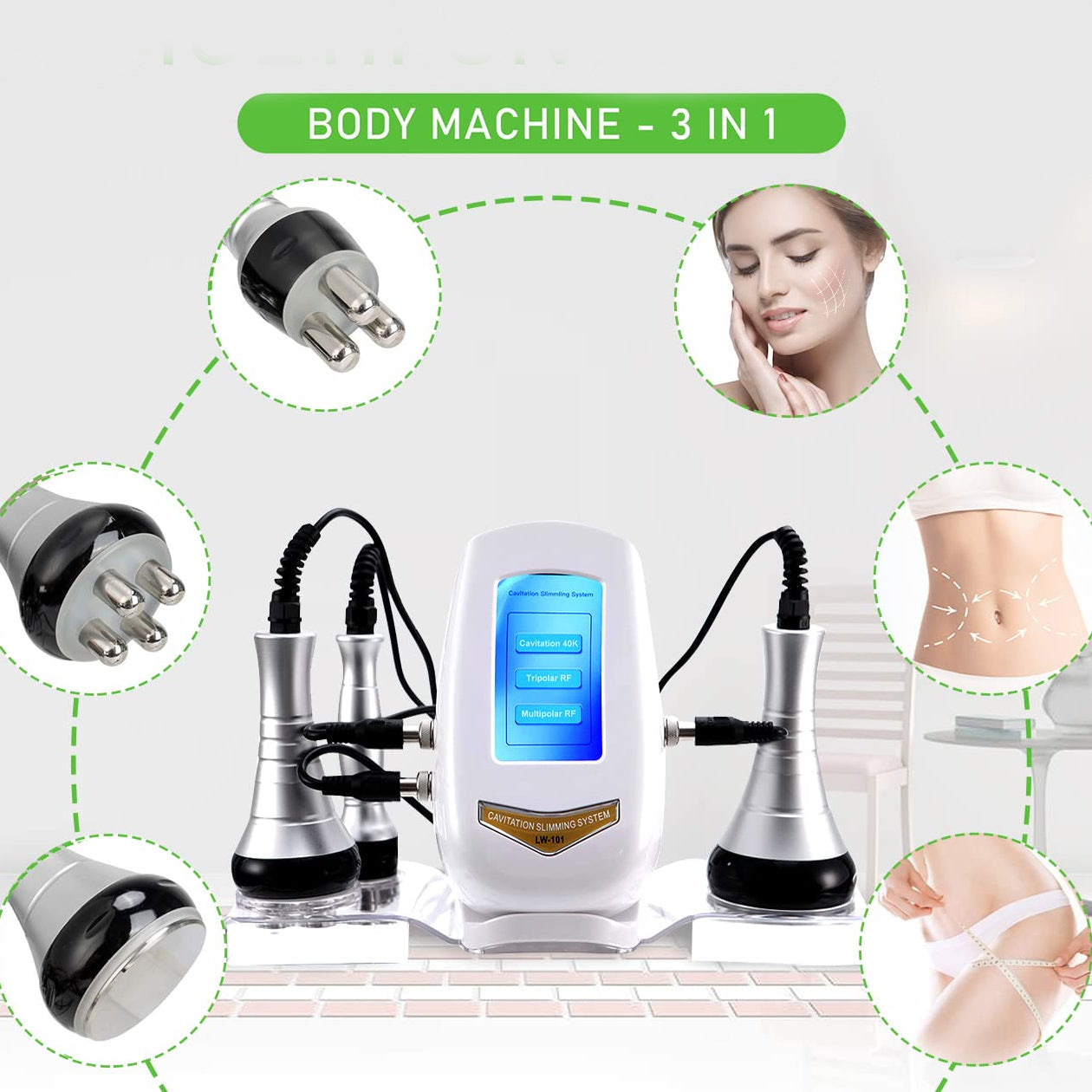 Phonery ShapeX ® Ultrasonic Cavitation Machine-Getphonery