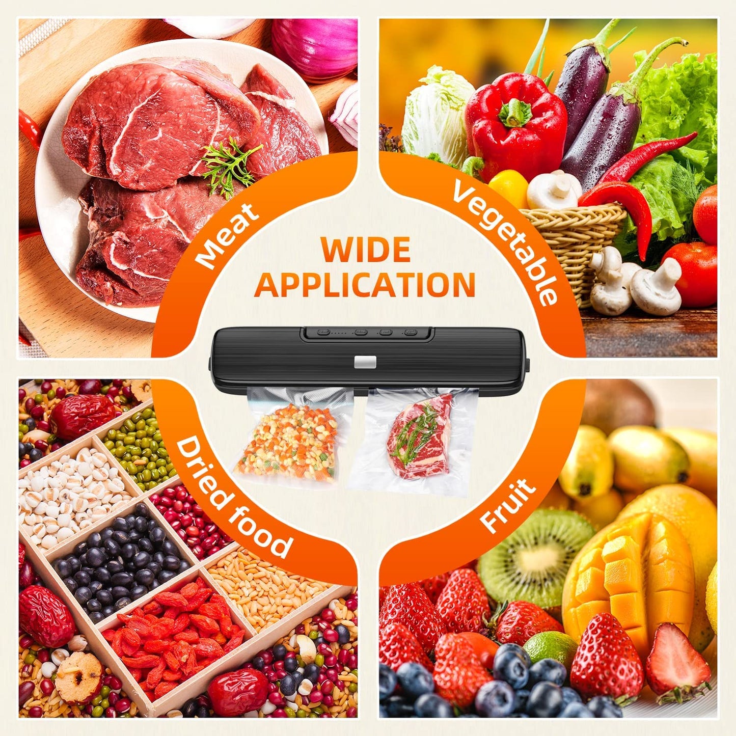 Food Vacuum Sealer-Getphonery
