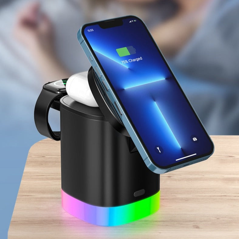 3 in 1 Magnetic Wireless Charger-Getphonery