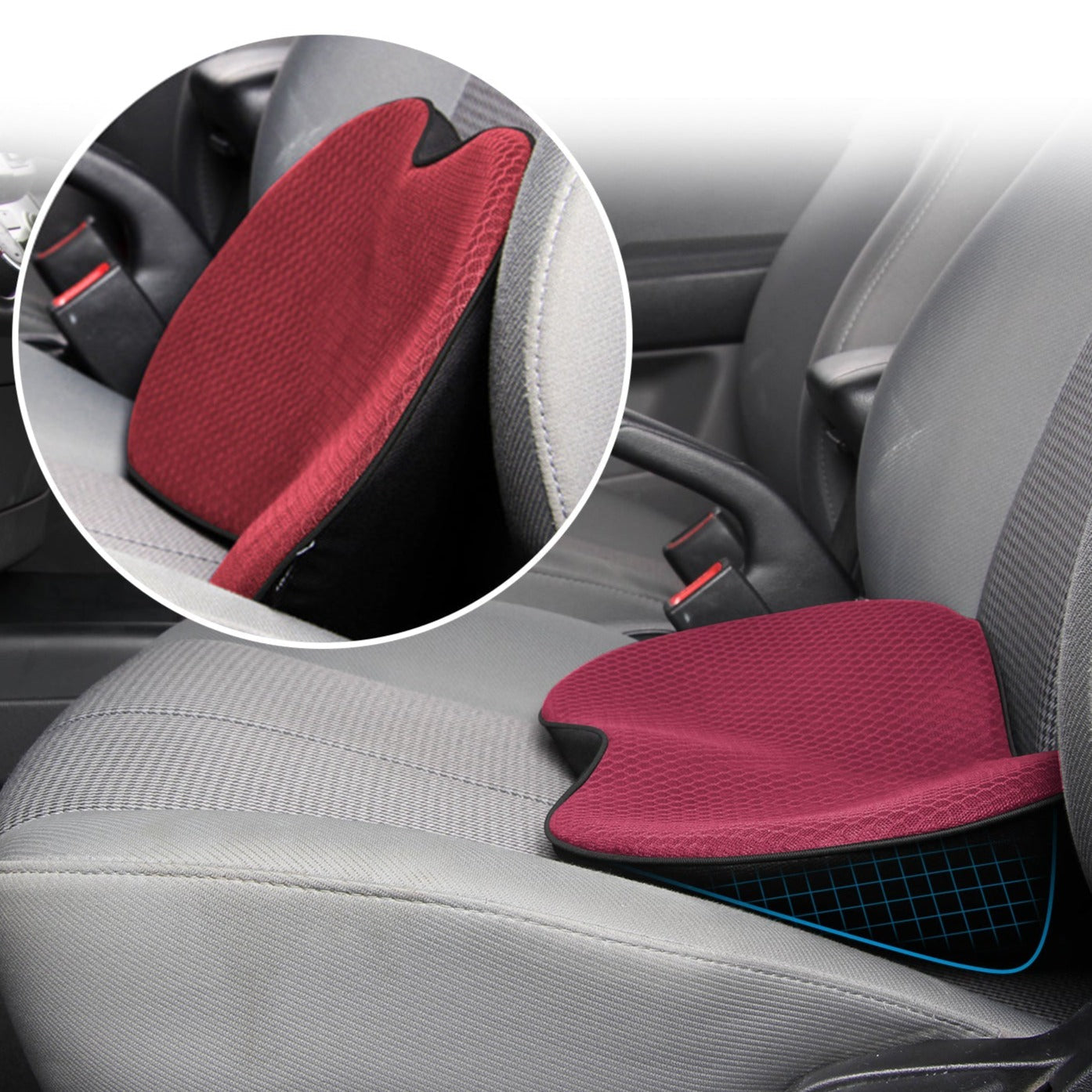 Phonery Pad ® Car Seat Cushion-Getphonery