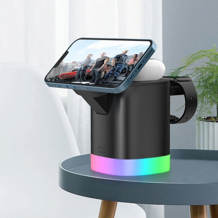 3 in 1 Magnetic Wireless Charger-Getphonery