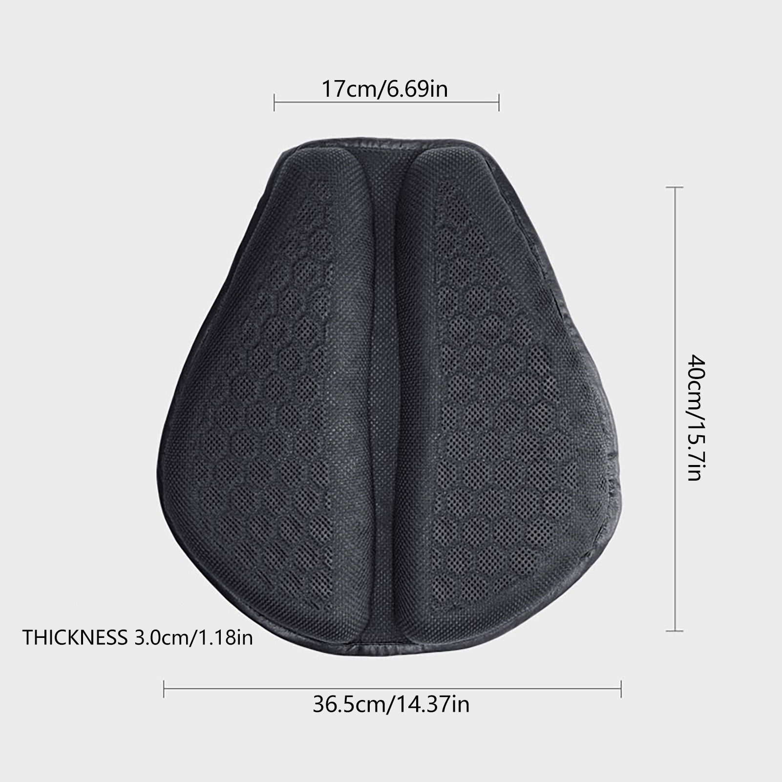 Phonery Honeycomb ® Universal Motorcycle Seat Cushion-Getphonery