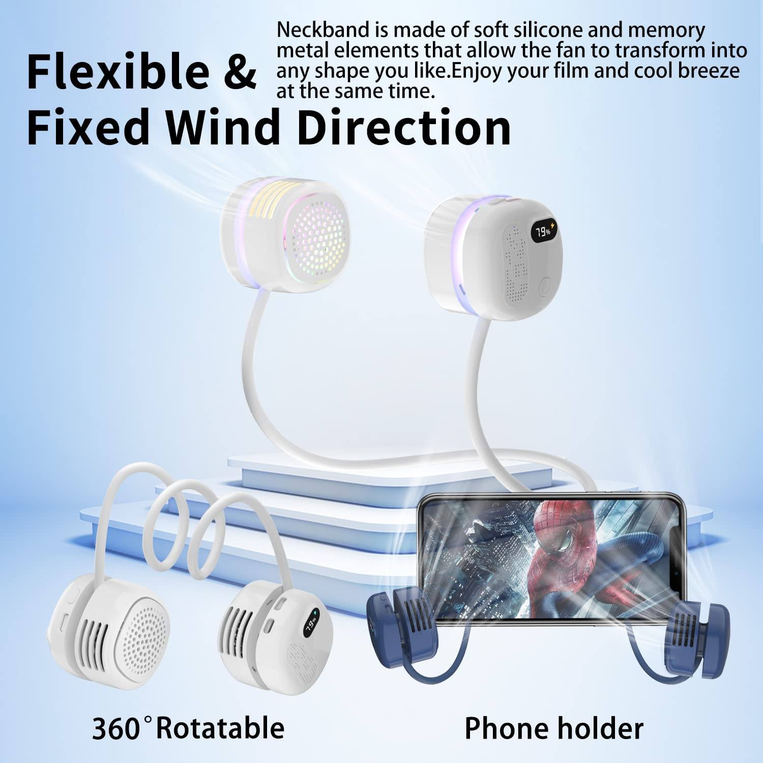 Phonery Breezer ® Portable Necklace Fan-Getphonery