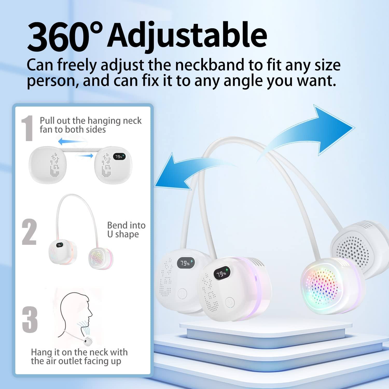 Phonery Breezer ® Portable Necklace Fan-Getphonery