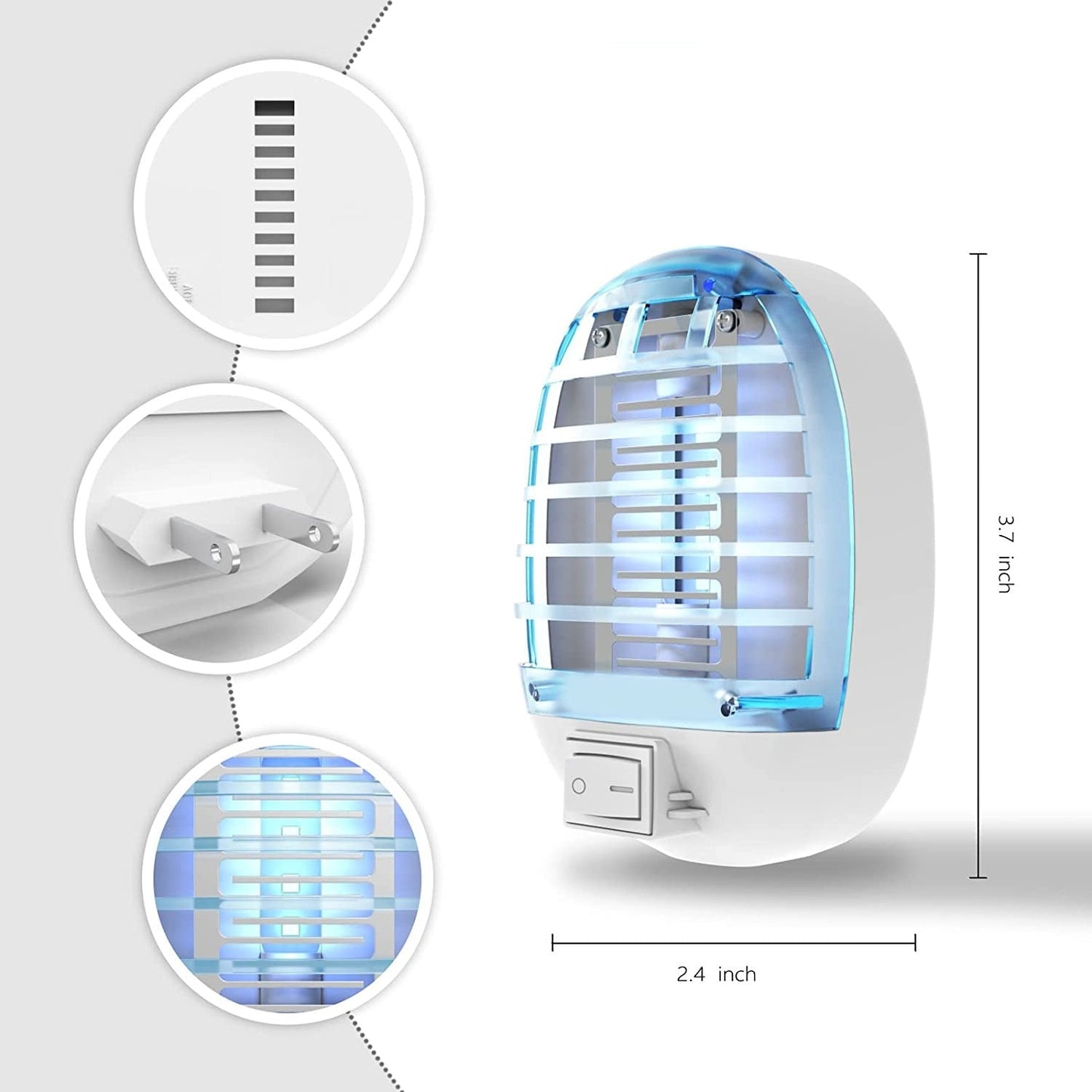 Phonery Zap ® Plug-in Bug Zapper-Getphonery