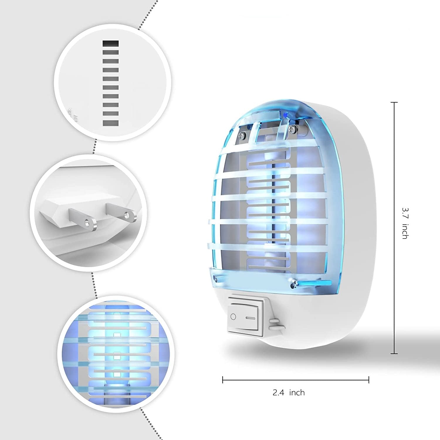 Phonery Zap ® Plug-in Bug Zapper-Getphonery