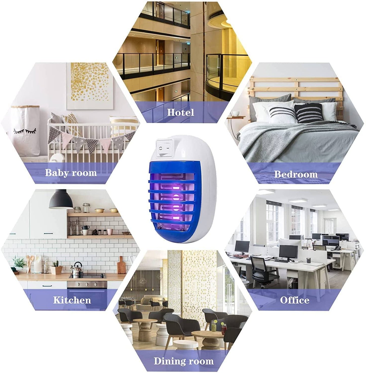 Phonery Zap ® Plug-in Bug Zapper-Getphonery