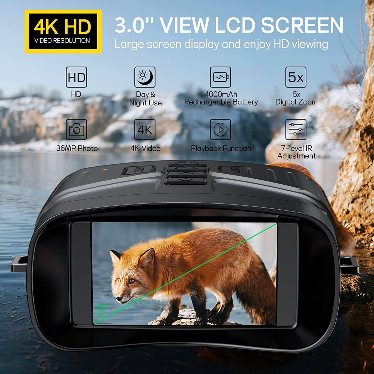 Phonery Infra ® Night Vision Binoculars-Getphonery