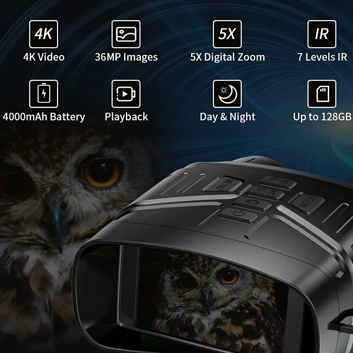 Phonery Infra ® Night Vision Binoculars-Getphonery