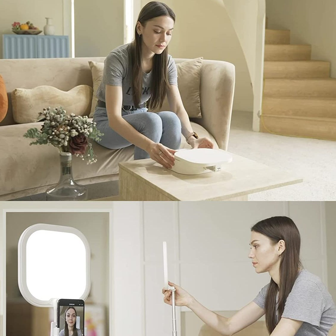 Phonery Dual ® Phone Recording Stand-Getphonery