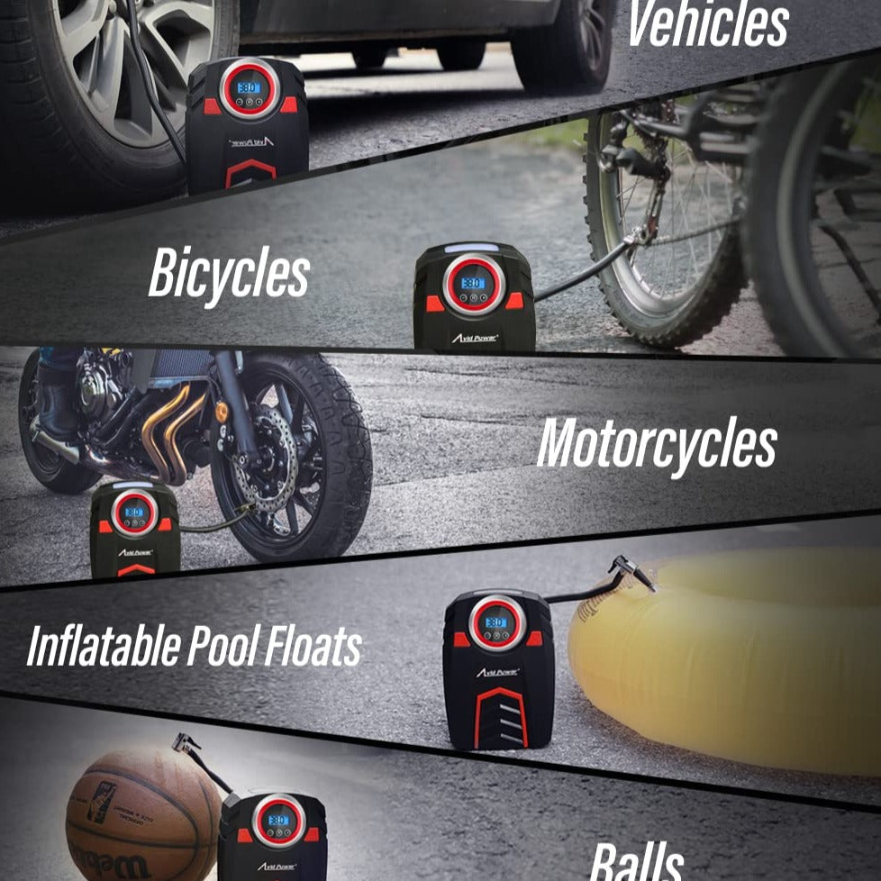 Car Tire Air Pump-Getphonery