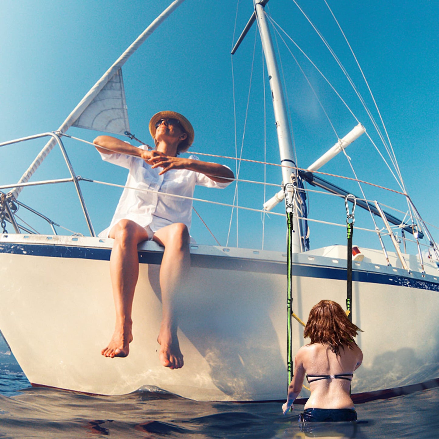 Portable Boat Boarding Ladder-Getphonery