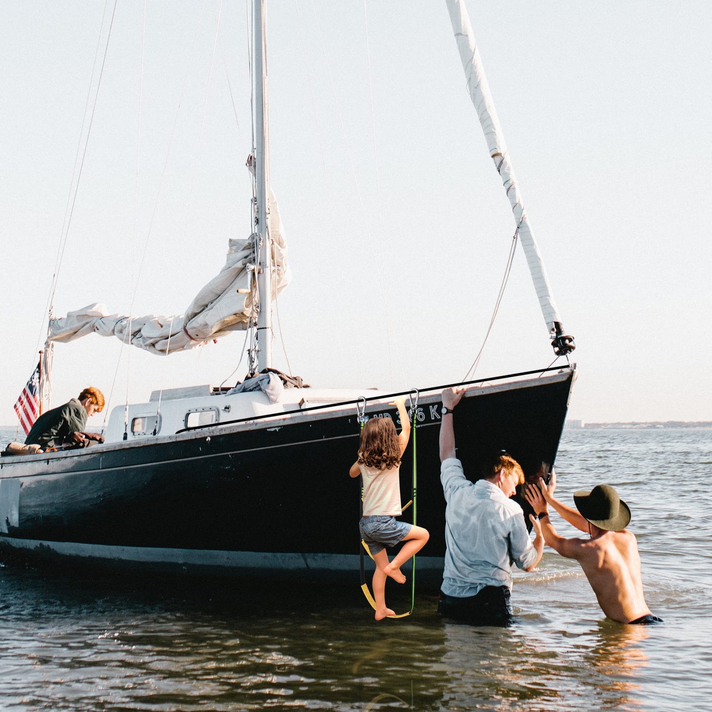 Portable Boat Boarding Ladder-Getphonery
