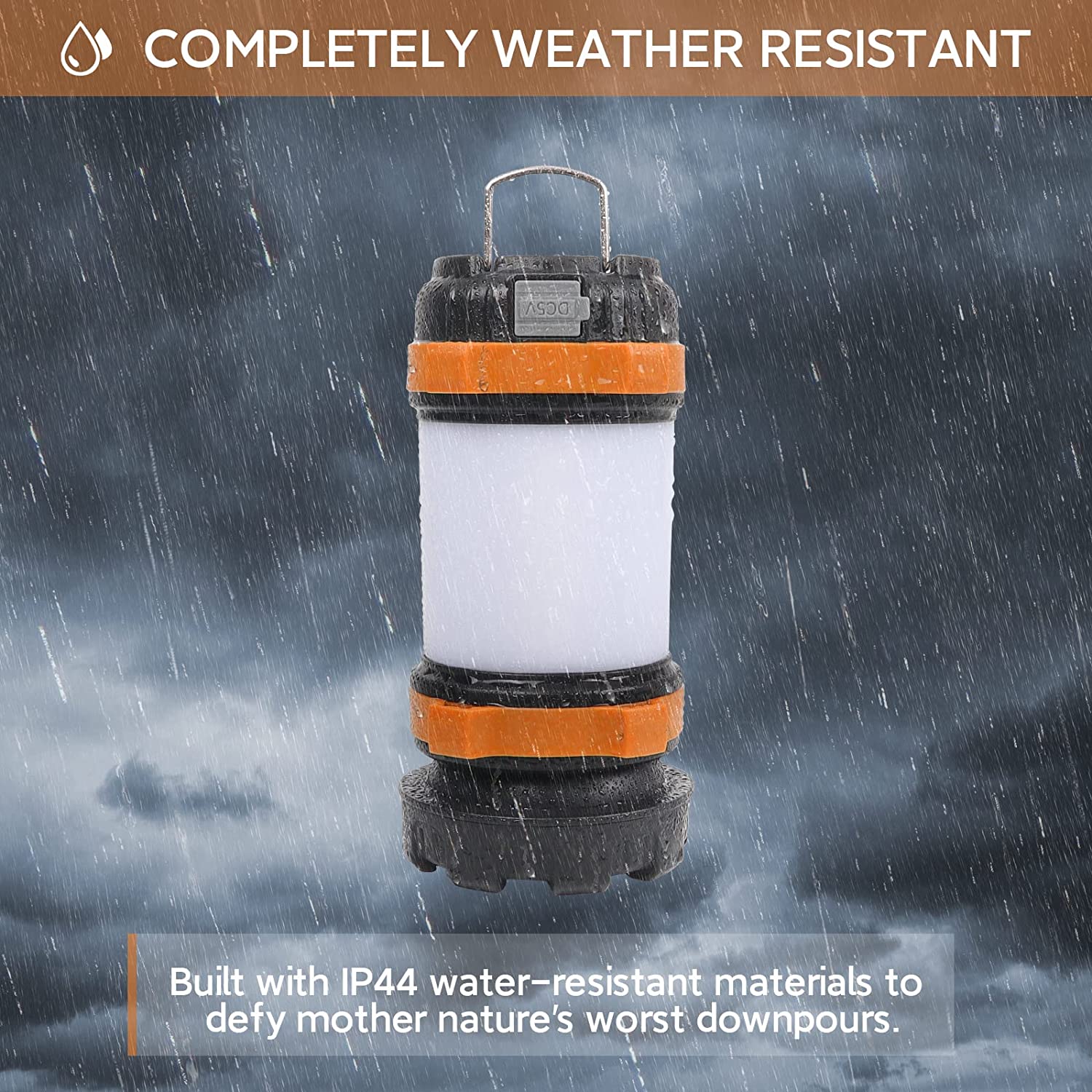 Rechargeable Camping Lantern-Getphonery