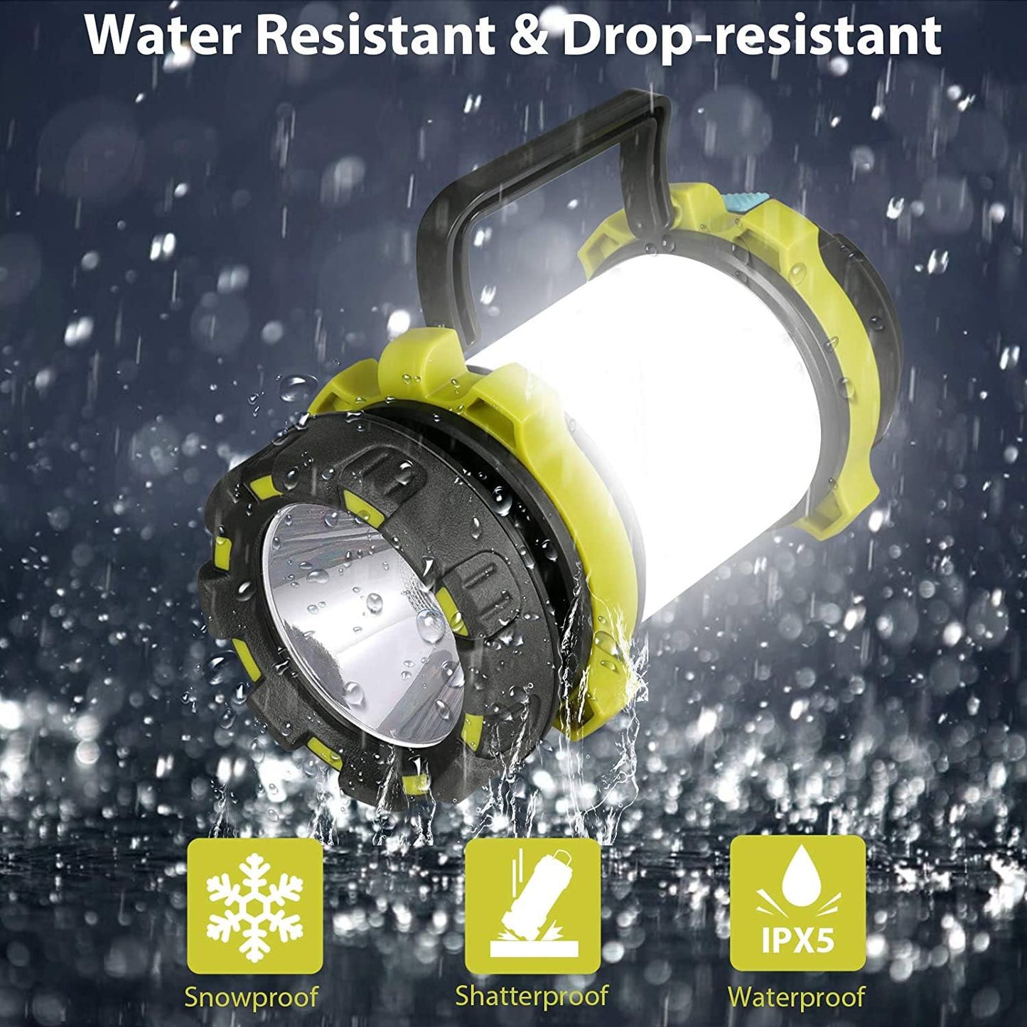 Rechargeable Camping Lantern-Getphonery