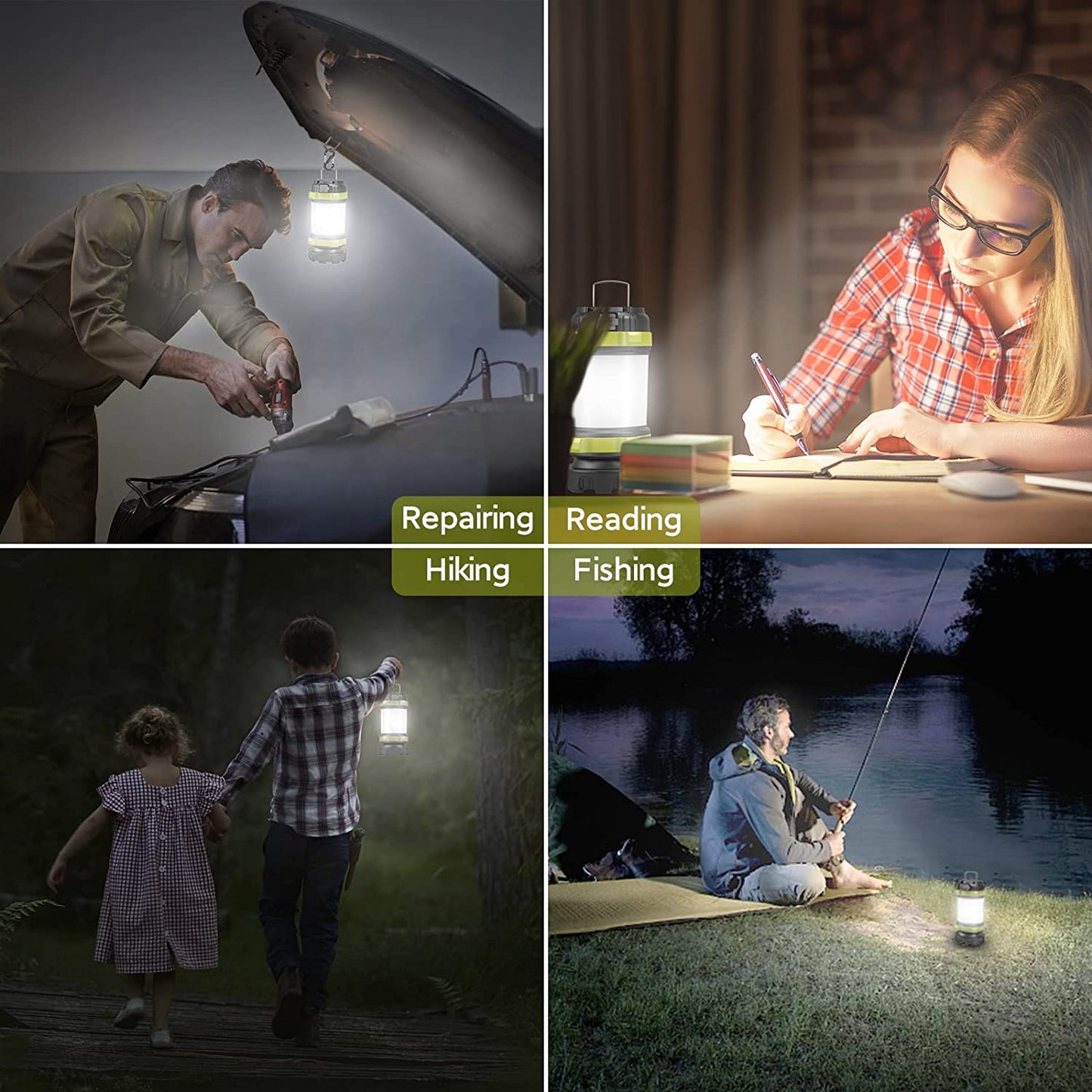 Rechargeable Camping Lantern-Getphonery