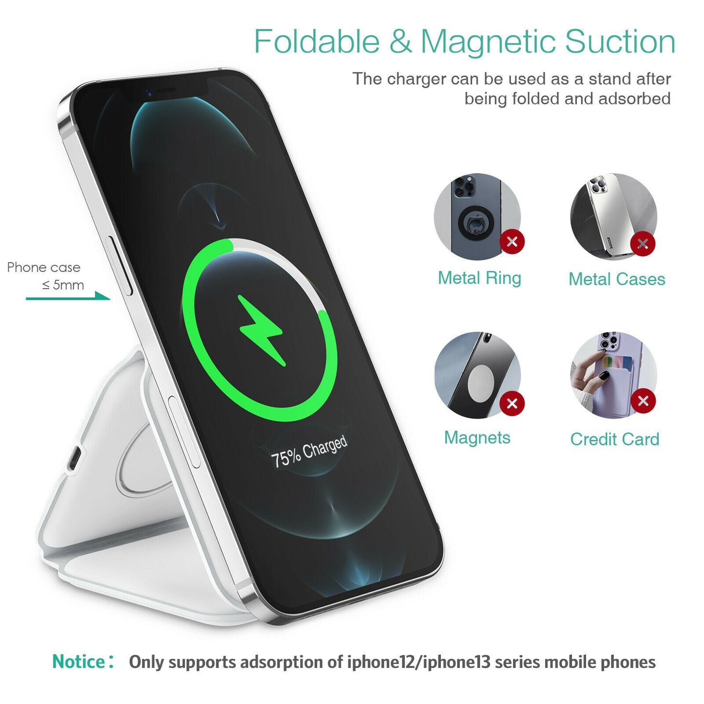 Phonery Charge ® Wireless Travel Charger-Getphonery