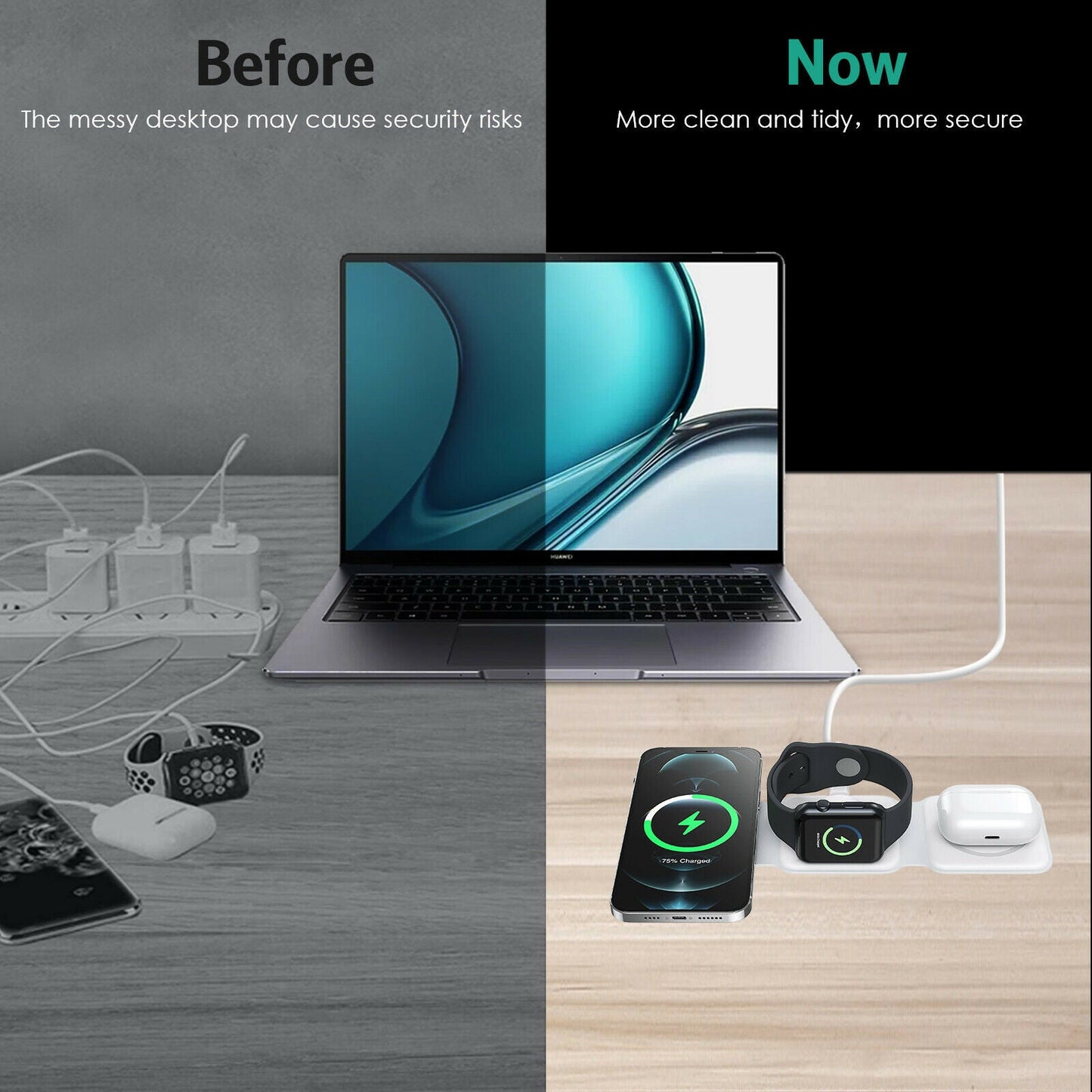 Phonery Charge ® Wireless Travel Charger-Getphonery