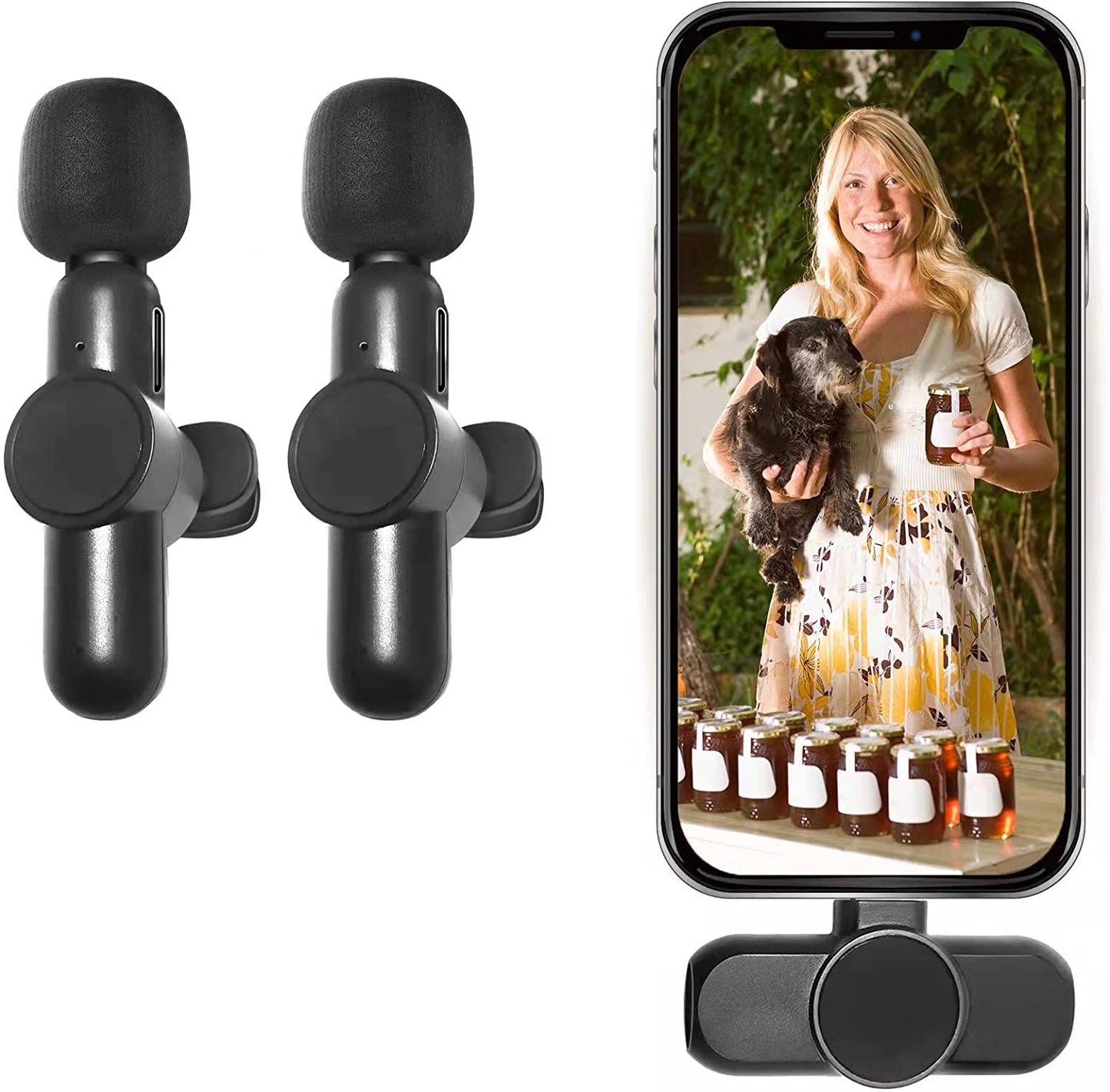 Phonery Voice ® Wireless Phone Microphone-Getphonery