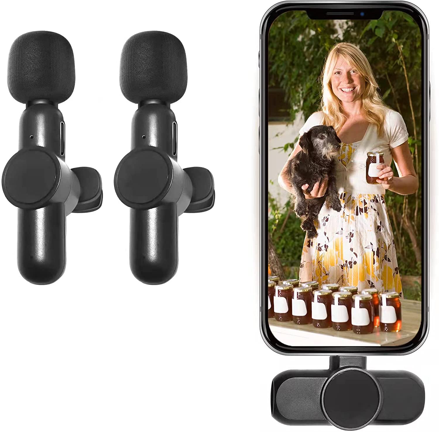Phonery Voice ® Wireless Phone Microphone-Getphonery