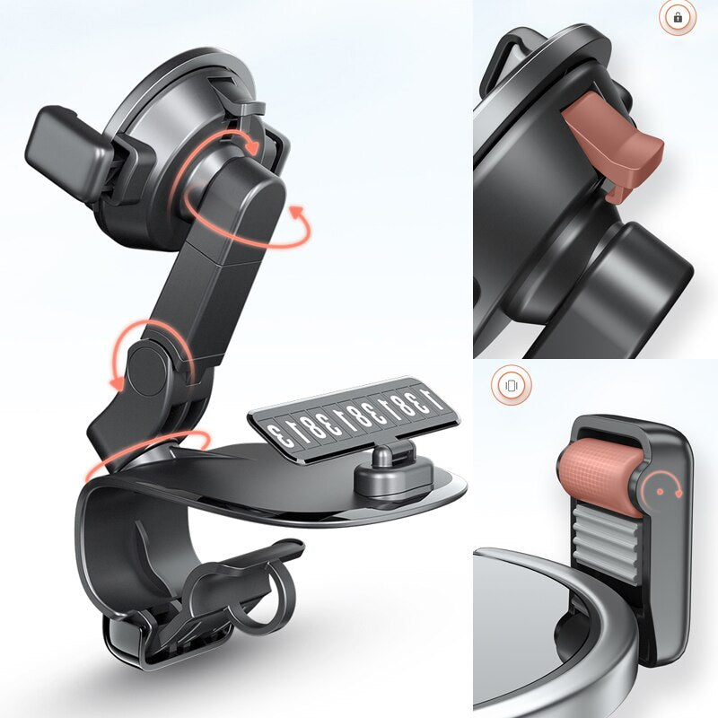 Phonery Clip ® Car Dashboard Phone Mount-Getphonery