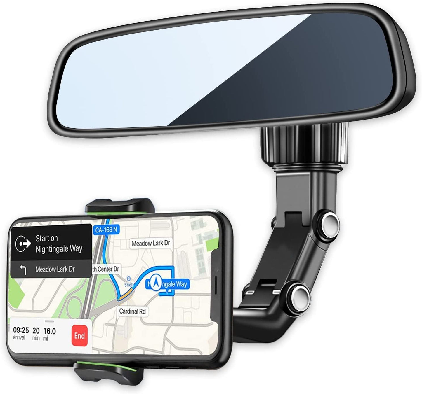 Phonery Rear ® Rearview Phone Holder-Getphonery