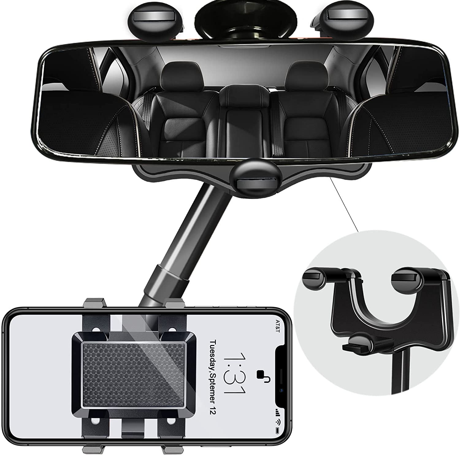 Phonery Rearview ® Car Phone Mount-Getphonery