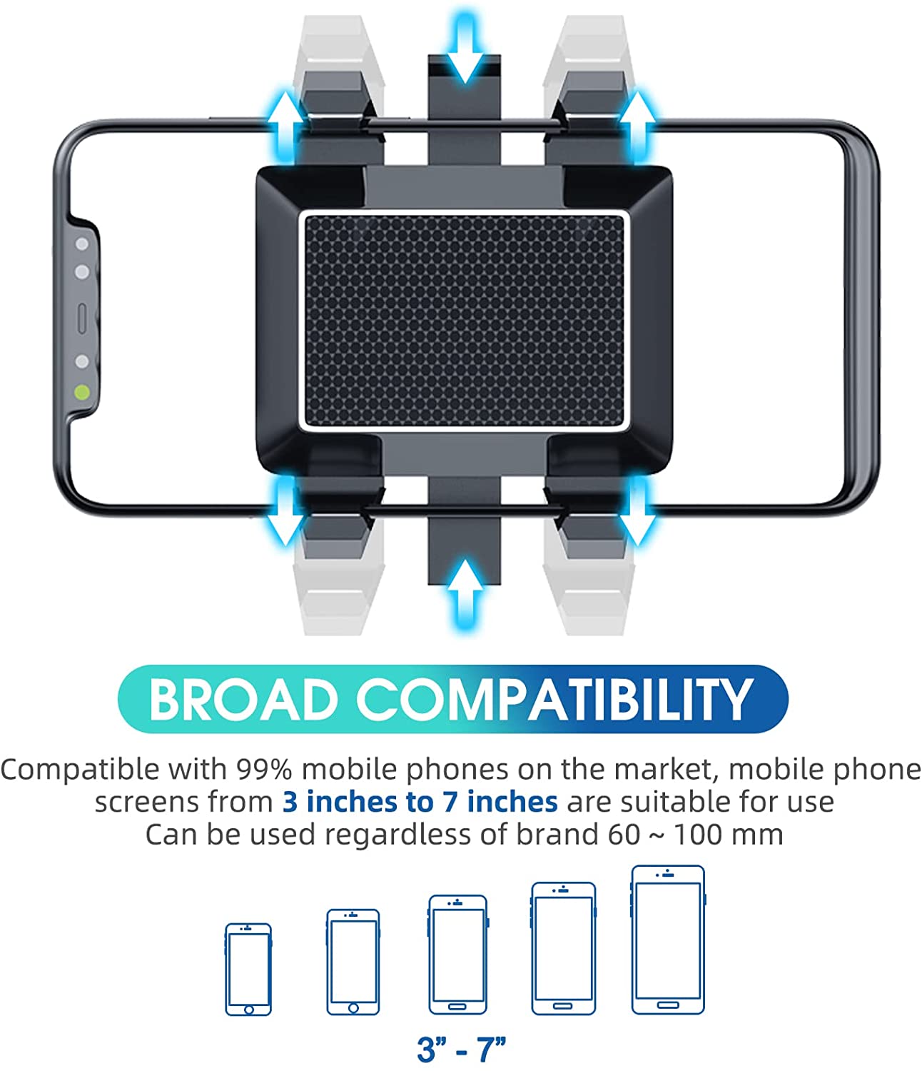Phonery Rearview ® Car Phone Mount-Getphonery